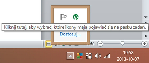 Windows 8 ikony na pasku zadań. Poradnik komputerowy.