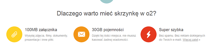 Poczta o2.pl. Plusy i minusy konta eMail..
