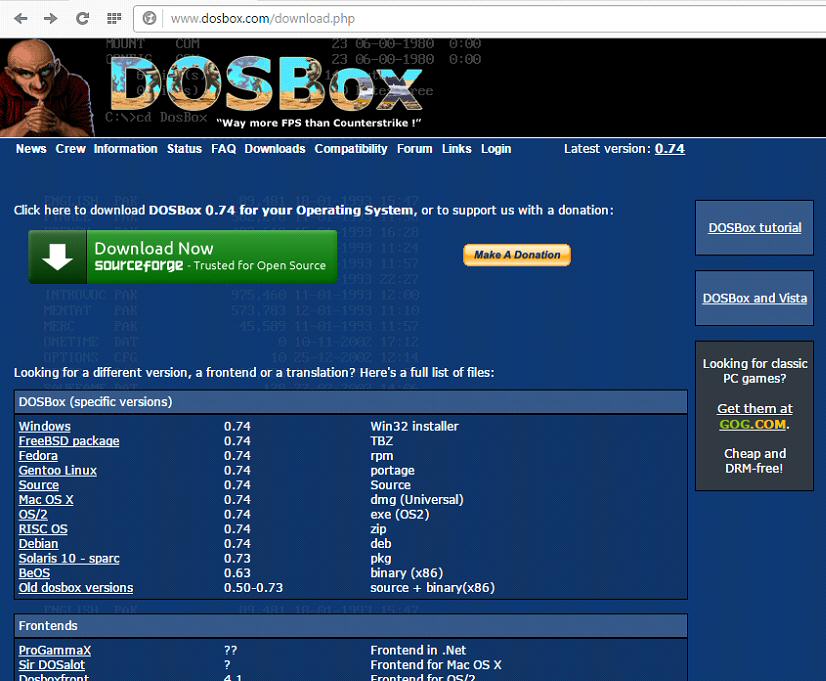 DosBox - uruchamianie starych gier. Poradnik.