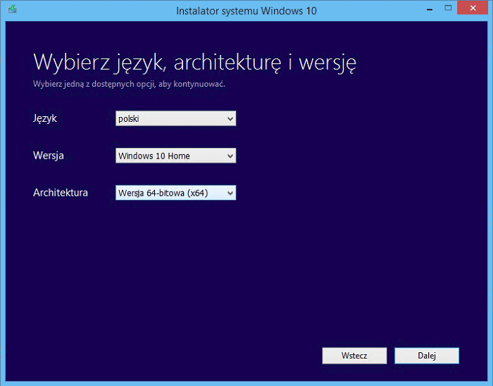 Tworzenie nośnika Windows 10. Instrukcja krok po kroku.