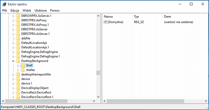 Folder GodMode Windows 10 - wszystko w jednym miejscu.