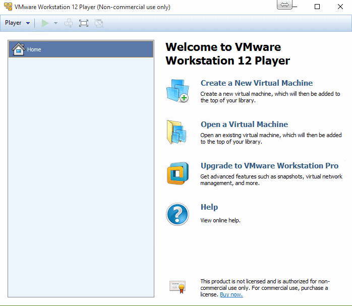 Instalacja i konfiguracja VM Workstation Player Windows 10