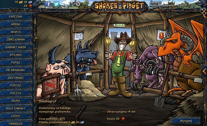 Shakes and Fidget – kultowa gra RPG z humorem