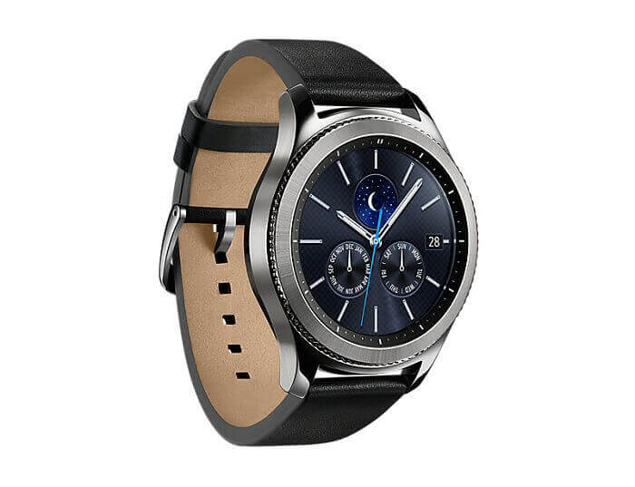 Samsung Gear S3 Classic – smartwatch z Tizenem.