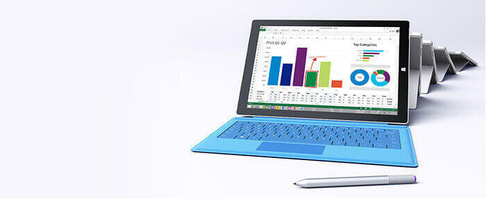 Microsoft Surface 3 PRO – bardzo rozpoznawalne urządzenie 2w1.